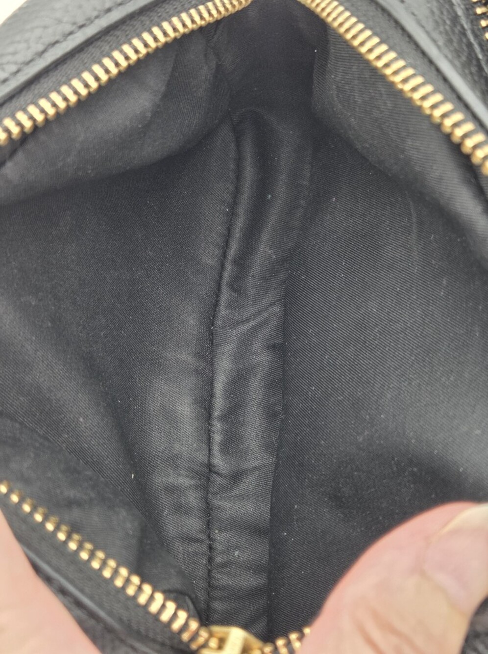 Tory Burch Perry Bombe Mini Bag In Black - Picture 8 of 9